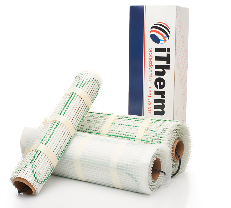 Нагревательный мат iTherm MAT 150W — двужильный мат под плитку